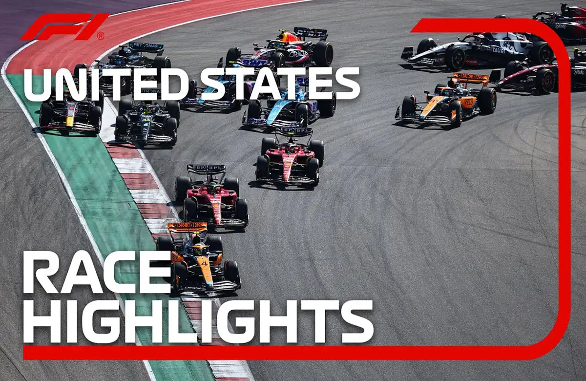 خلاصه مسابقه فرمول یک گرندپری آمریکا 2023 | US F1 GP